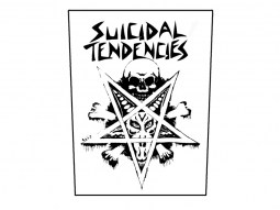 Parche espaldera Suicidal Tendencies